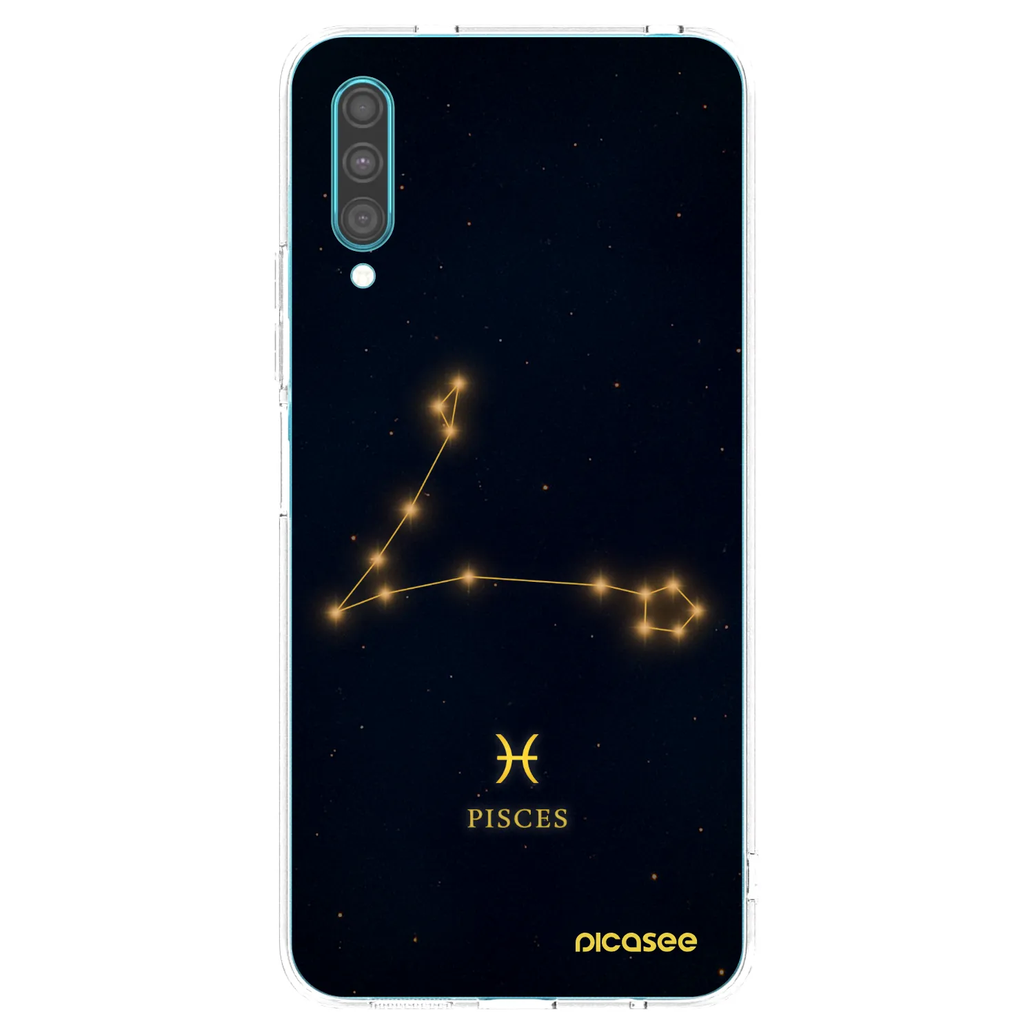 Picasee silikónový prehľadný obal pre Samsung Galaxy A30s A307F - PISCES