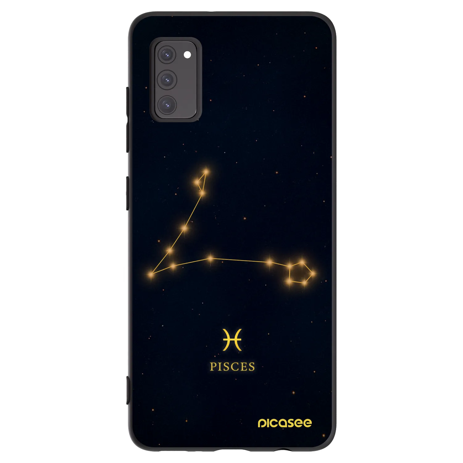 Picasee silikónový čierny obal pre Samsung Galaxy A41 A415F - PISCES
