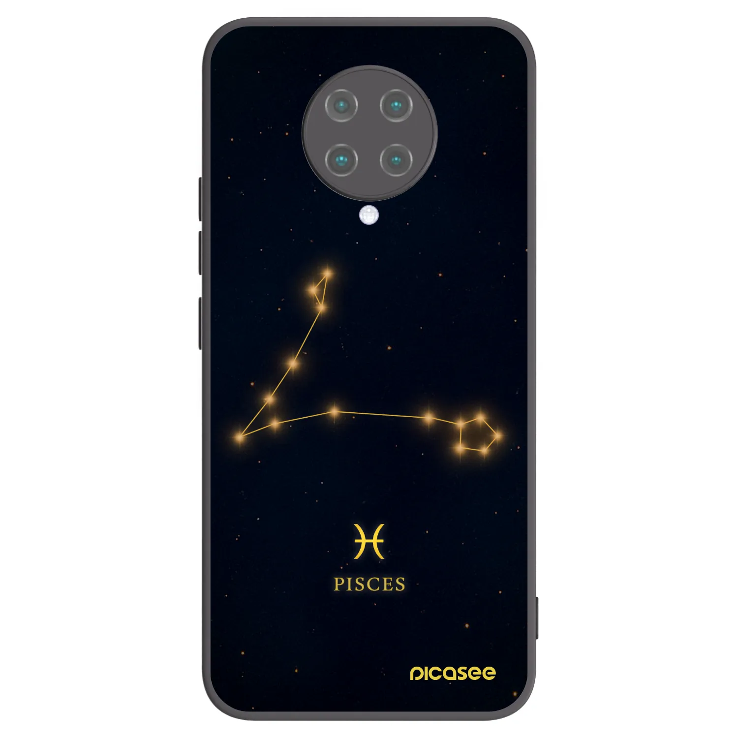 Picasee silikónový čierny obal pre Xiaomi Poco F2 Pro - PISCES