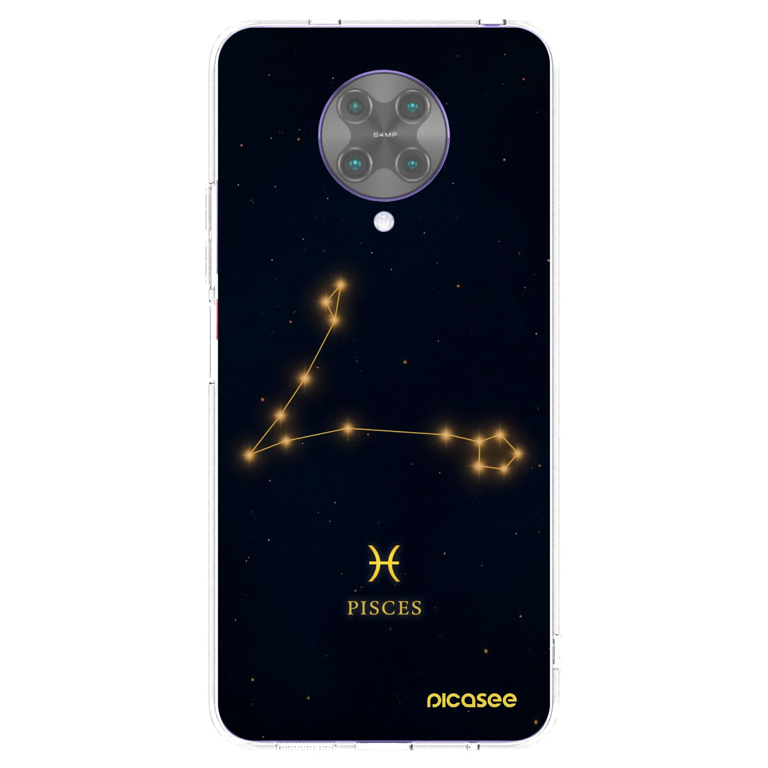 Silikónový prehľadný obal pre Xiaomi Poco F2 Pro - PISCES