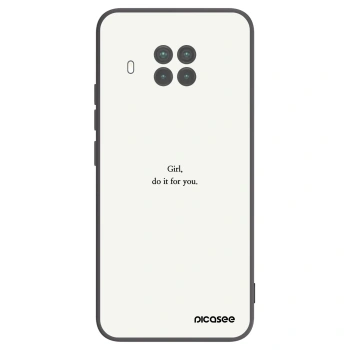 Picasee silikónový čierny obal pre Xiaomi Mi 10T Lite - Girl, do it for you