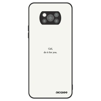 Obal pre Xiaomi Poco X3 Pro - Girl, do it for you