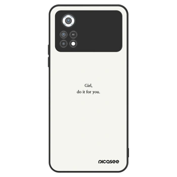 Obal pre Xiaomi Poco X4 Pro 5G - Girl, do it for you