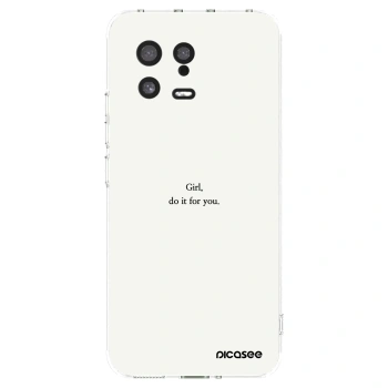 Picasee silikónový prehľadný obal pre Xiaomi 13 - Girl, do it for you