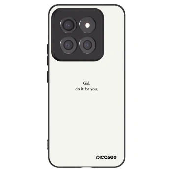 Picasee silikónový čierny obal pre Xiaomi 14 Pro - Girl, do it for you