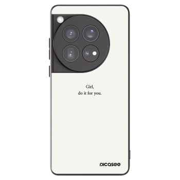 Picasee silikónový čierny obal pre OnePlus 12 5G - Girl, do it for you