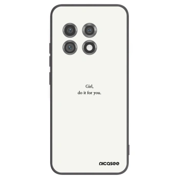 Picasee silikónový čierny obal pre OnePlus 11 5G - Girl, do it for you