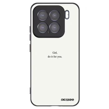 Picasee silikónový čierny obal pre Xiaomi 15 - Girl, do it for you