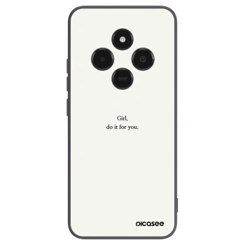 Picasee silikónový čierny obal pre Xiaomi Poco C75 - Girl, do it for you