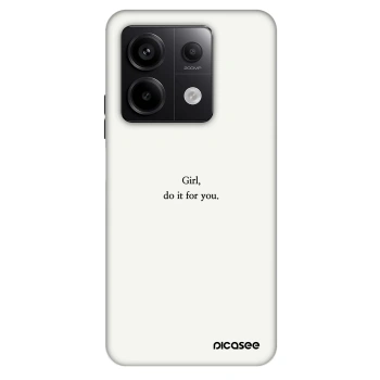 Obal pre Xiaomi Redmi Note 13 Pro 5G - Girl, do it for you