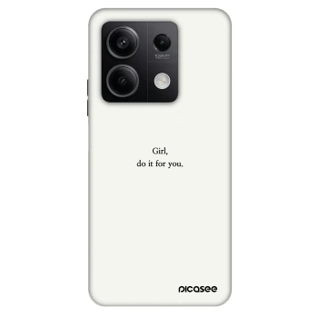 Obal pre Xiaomi Redmi Note 13 5G - Girl, do it for you
