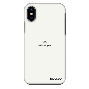Obal pre Apple iPhone X/XS - Girl, do it for you