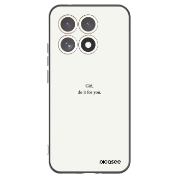 Picasee silikónový čierny obal pre Xiaomi 15T - Girl, do it for you