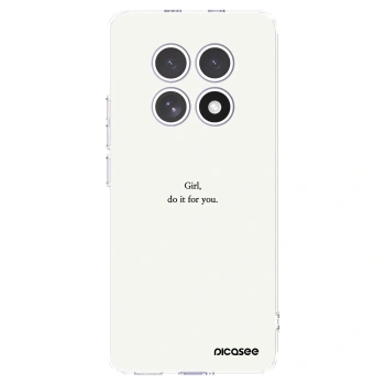 Picasee silikónový prehľadný obal pre Xiaomi Redmi Note 15 - Girl, do it for you