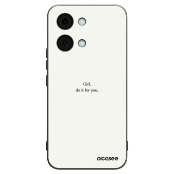Picasee silikónový čierny obal pre Xiaomi Poco X8 Pro Max - Girl, do it for you