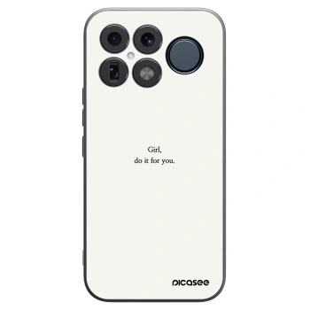 Picasee silikónový čierny obal pre Xiaomi Poco F8 Ultra - Girl, do it for you