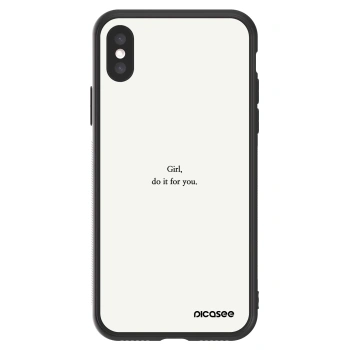 Picasee ULTIMATE CASE pro Apple iPhone X/XS - Girl, do it for you