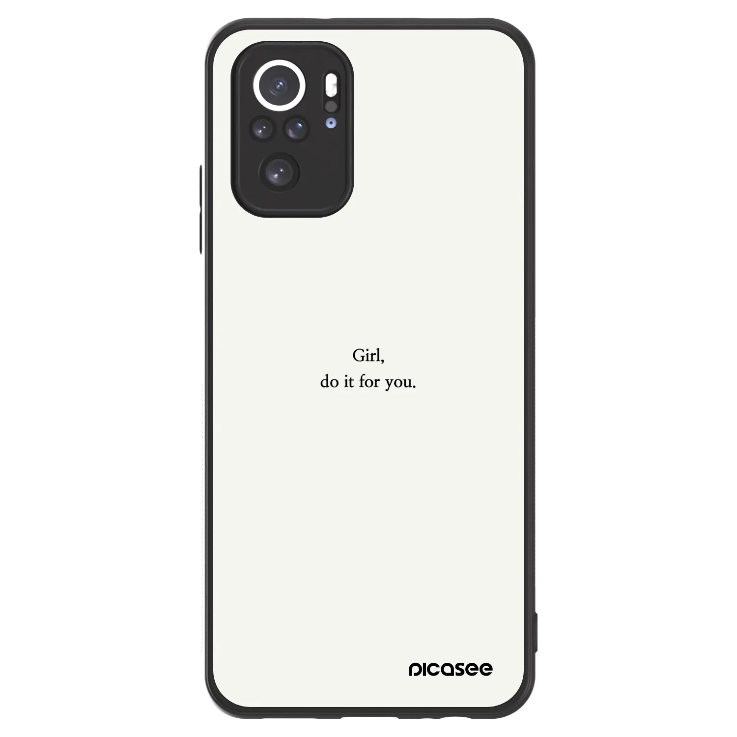 Picasee ULTIMATE CASE pro Xiaomi Redmi Note 10S - Girl, do it for you