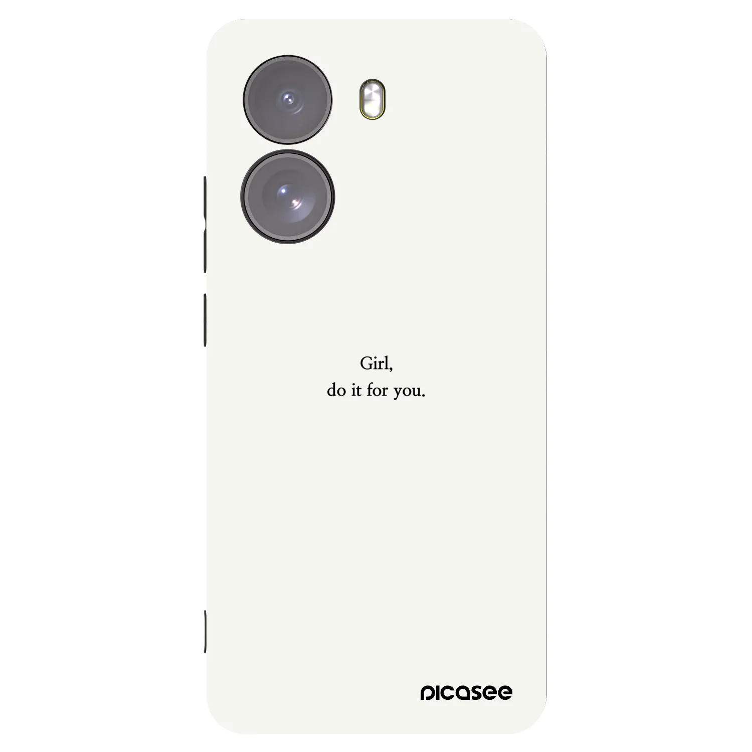 Picasee silikónový čierny obal pre Xiaomi Poco X7 - Girl, do it for you