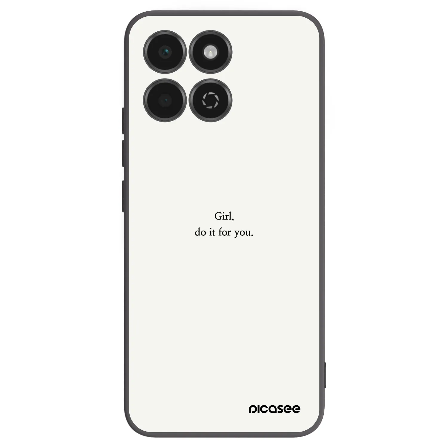 Picasee silikónový čierny obal pre Honor 200 Smart 5G - Girl, do it for you