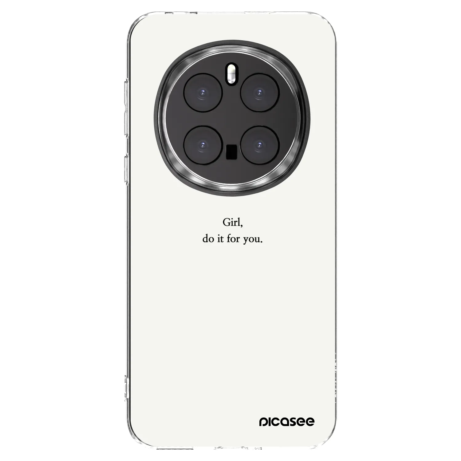 Picasee silikónový prehľadný obal pre Honor Magic7 Pro 5G - Girl, do it for you