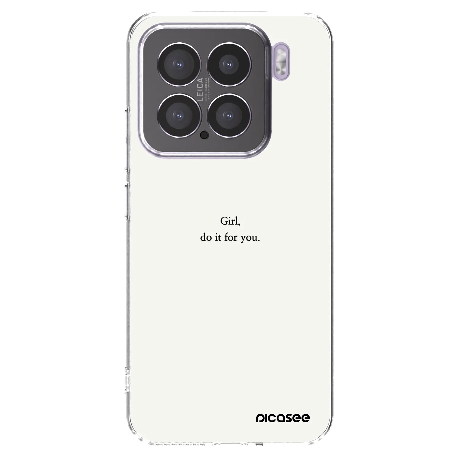 Picasee silikónový prehľadný obal pre Xiaomi 15 - Girl, do it for you