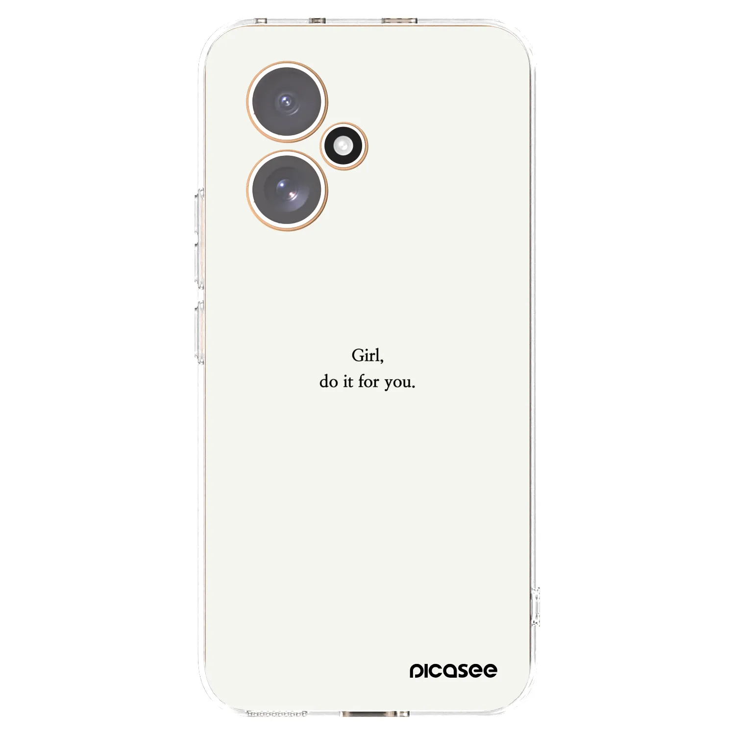 Picasee silikónový prehľadný obal pre Honor 400 5G - Girl, do it for you