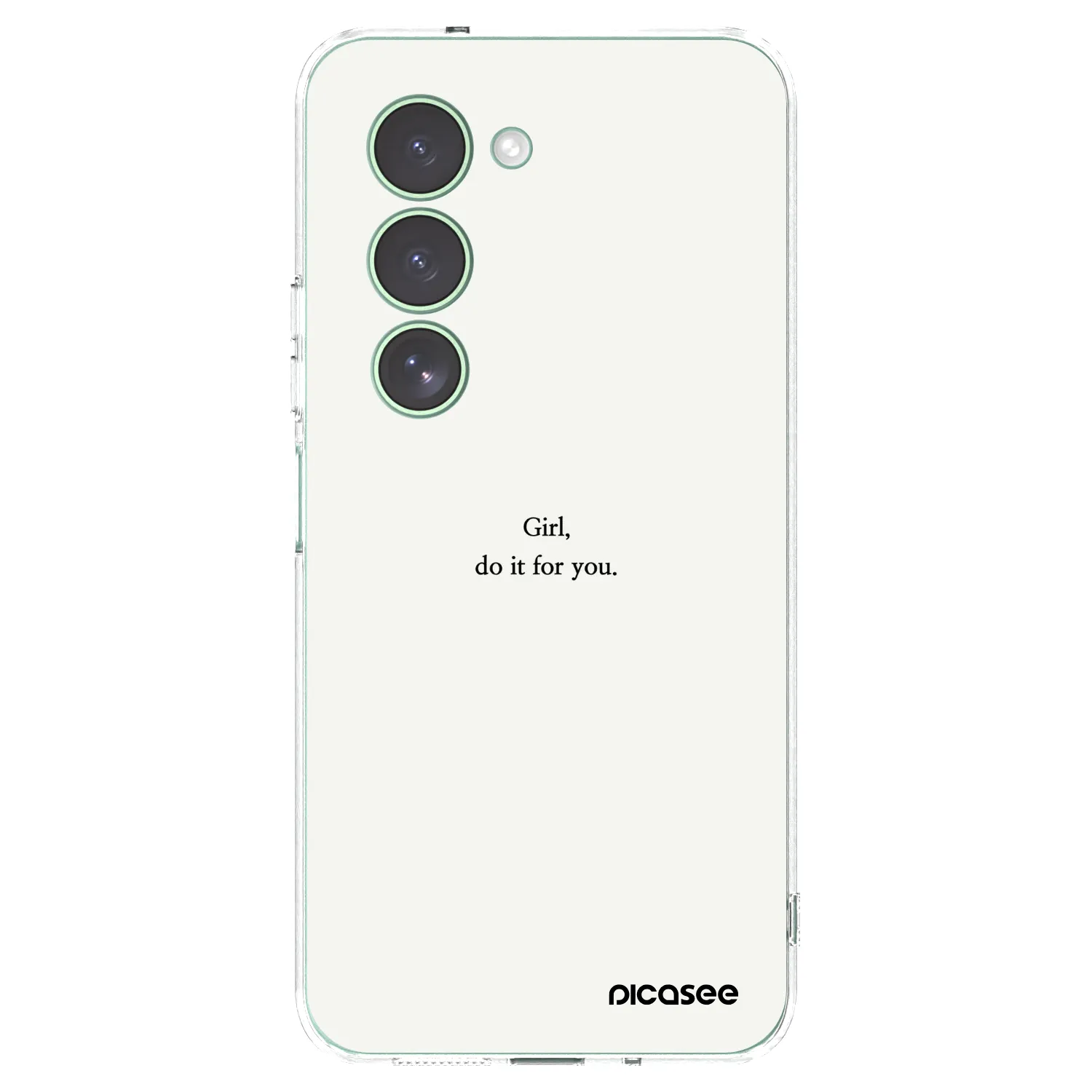 Picasee silikónový prehľadný obal pre Xiaomi Redmi 15 5G - Girl, do it for you