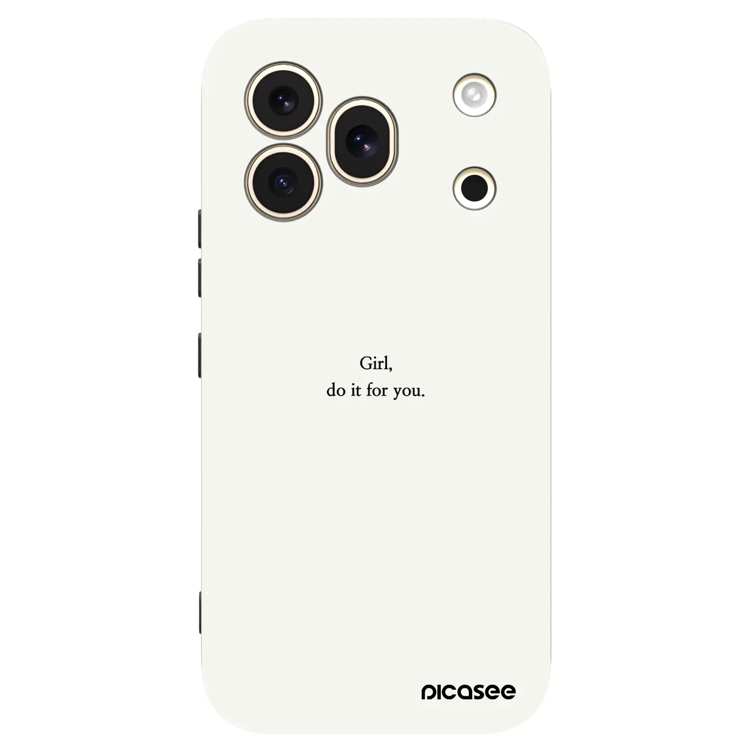 Picasee silikónový čierny obal pre Honor 600 Pro - Girl, do it for you