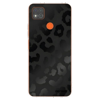 Picasee silikónový prehľadný obal pre Xiaomi Redmi 9C - Midnight Leopard