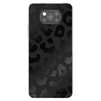 Picasee silikónový čierny obal pre Xiaomi Poco X3 - Midnight Leopard
