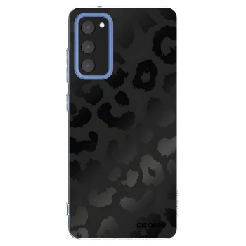 Picasee silikónový prehľadný obal pre Samsung Galaxy S20 FE - Midnight Leopard