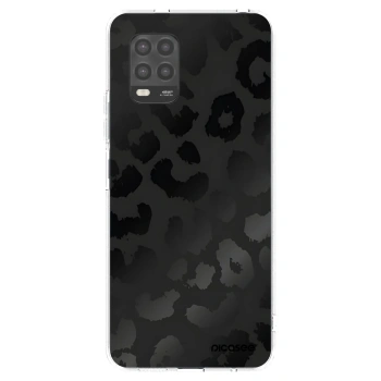 Picasee silikónový prehľadný obal pre Xiaomi Mi 10 Lite - Midnight Leopard