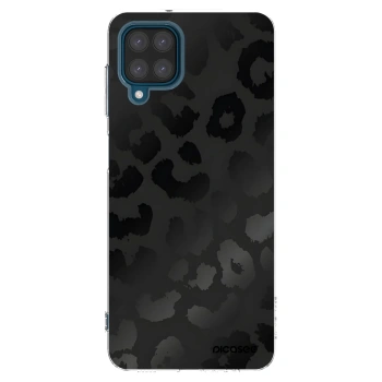 Picasee silikónový prehľadný obal pre Samsung Galaxy A12 A125F - Midnight Leopard