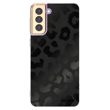 Picasee silikónový prehľadný obal pre Samsung Galaxy S21+ 5G G996F - Midnight Leopard