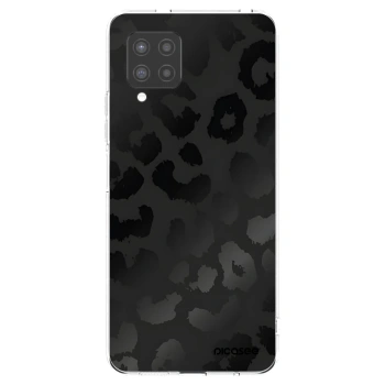 Picasee silikónový prehľadný obal pre Samsung Galaxy A42 A426B - Midnight Leopard