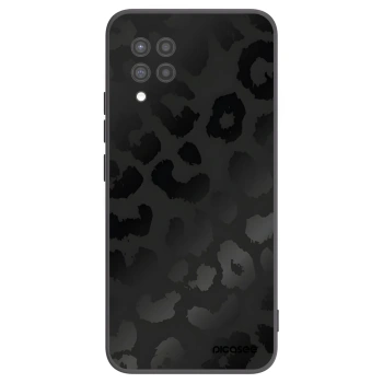 Picasee silikónový čierny obal pre Samsung Galaxy A42 A426B - Midnight Leopard