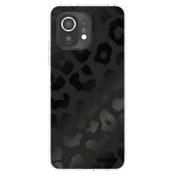 Picasee silikónový prehľadný obal pre Xiaomi Mi 11 - Midnight Leopard