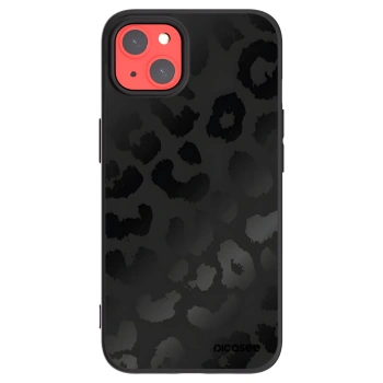 Picasee silikónový čierny obal pre Apple iPhone 13 - Midnight Leopard