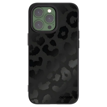 Picasee silikónový čierny obal pre Apple iPhone 13 Pro - Midnight Leopard
