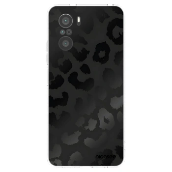 Picasee silikónový prehľadný obal pre Xiaomi Poco F3 - Midnight Leopard