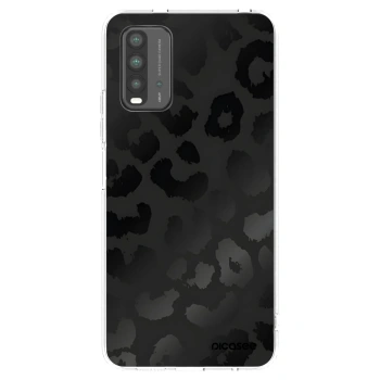 Picasee silikónový čierny obal pre Xiaomi Redmi 9T - Midnight Leopard