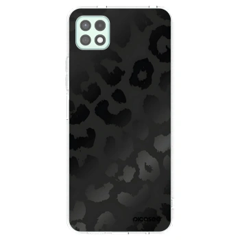 Picasee silikónový prehľadný obal pre Samsung Galaxy A22 A226B 5G - Midnight Leopard