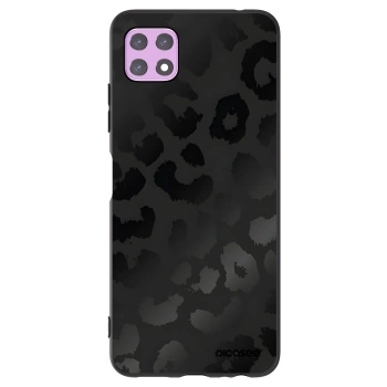 Picasee silikónový čierny obal pre Samsung Galaxy A22 A226B 5G - Midnight Leopard