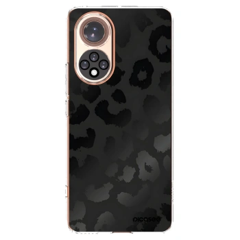 Picasee silikónový prehľadný obal pre Huawei Nova 9 - Midnight Leopard