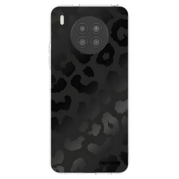 Picasee silikónový prehľadný obal pre Huawei Nova 8i - Midnight Leopard