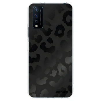Picasee silikónový prehľadný obal pre Vivo Y11s - Midnight Leopard