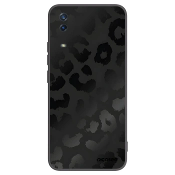 Picasee silikónový čierny obal pre Vivo Y11s - Midnight Leopard
