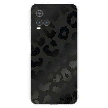 Picasee silikónový prehľadný obal pre Vivo Y33s - Midnight Leopard