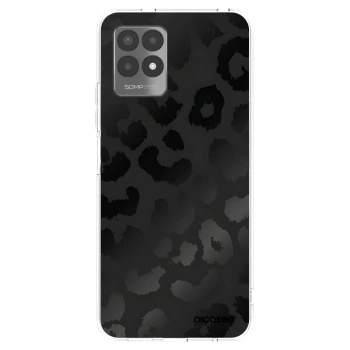 Picasee silikónový prehľadný obal pre Realme 8i - Midnight Leopard